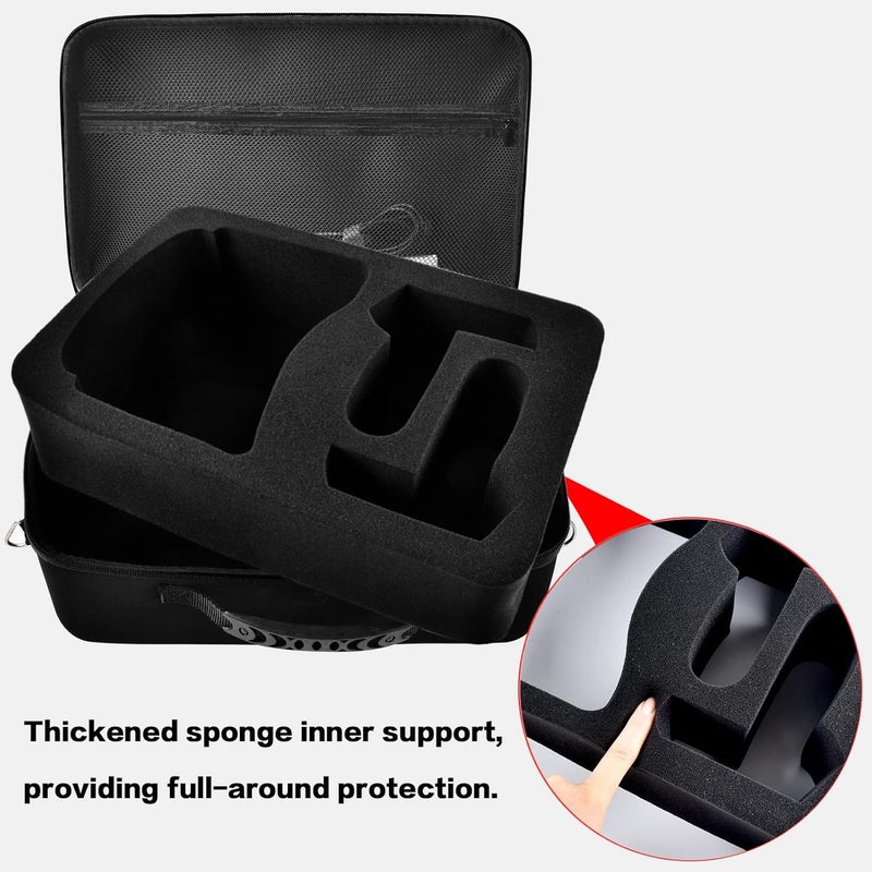 Comecase Hard Carrying Case for Meta Quest 3s/ Quest 3/ for Oculus Quest 2 Official Original/Elite Strap VR Headset and Controller Accessories, Portable Travel Storage Bag for Home, Outdoor - Black - Image 5